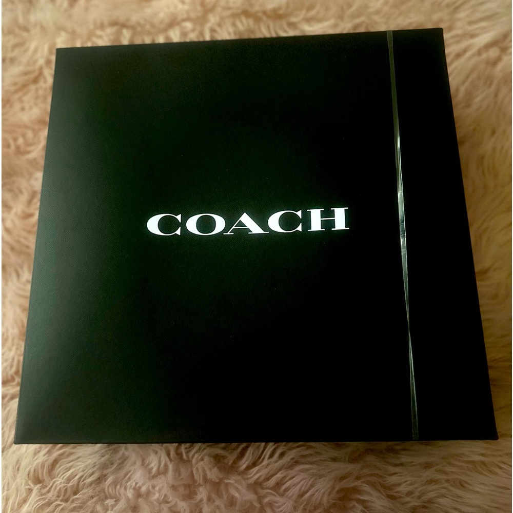 **NEW, NEVER WORN**  COACH RAIN BOOTS